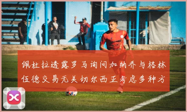 佩杜拉透露罗马询问加纳乔与格林伍德交易无关切尔西正考虑多种方案